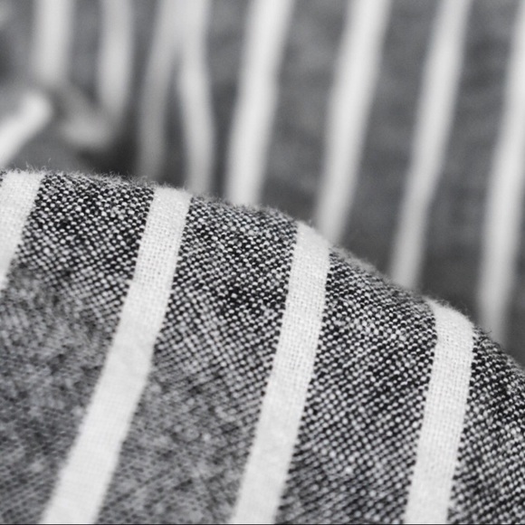 Abound Striped Tie Front Linen Blend Jumpsuit - Picture 10 of 14